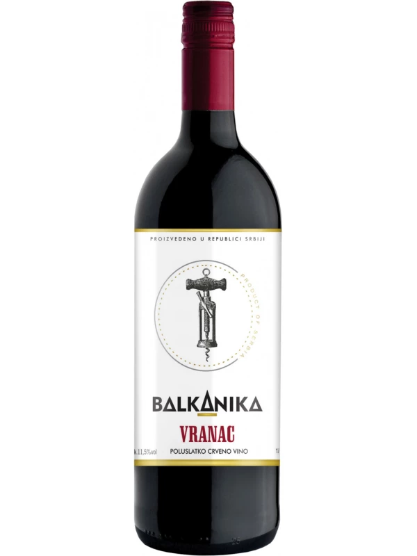 Balkanika Vranac Poluslatko