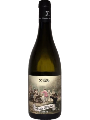 Вино Sigma Vinum, Cuvee Blanc Reserve, Bordeaux AOC 2018, 0.75 л