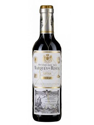 Вино Marques de Riscal Reserva, Испания Marques de Riscal 2015, 0.375 л