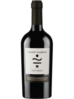 Вино Luccarelli, Campo Marina Primitivo di Manduria DOP 2019, 0.75 л