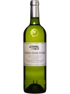 Вино Chateau Grand Antoine Sauvignon, Bordeaux AOC 2018, 0.75 л