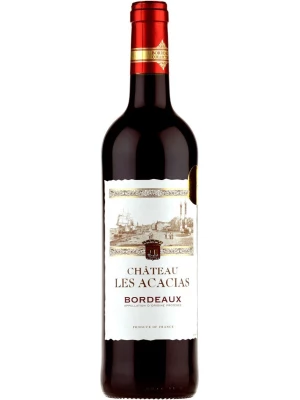Вино Chateau les Acacias, Bordeaux AOP 0.75 л