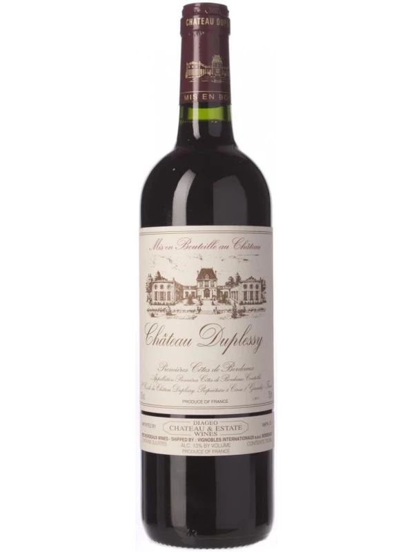 Chateau Duplessy, Premieres Cotes de Bordeaux AOC