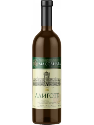 Вино Массандра, Алиготе 0.75 л
