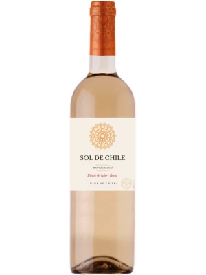 Вино Sol de Chile Pinot Grigio Rose, Valle Central DO 2022, 0.75 л