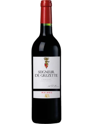 Вино Seigneur de Grezette Malbec, Cahors AOC 2018, 0.75 л