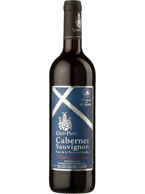 Cruz de Plata Cabernet Sauvignon Semidulce, Tierra de Castilla IGP