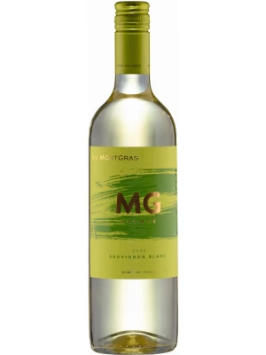 Вино MontGras, MG Estate Sauvignon Blanc, Valle Central DO 2022, 0.75 л