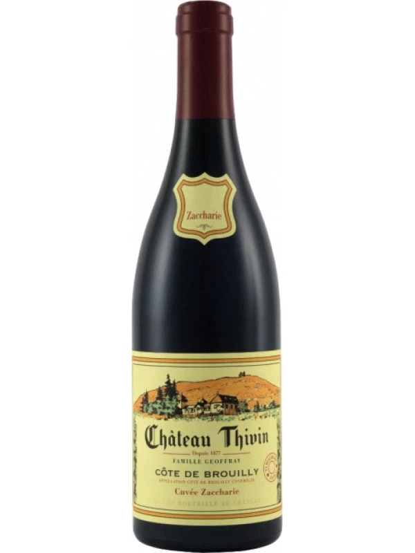Chateau Thivin, Cuvee Zaccharie Cote de Brouilly AOC