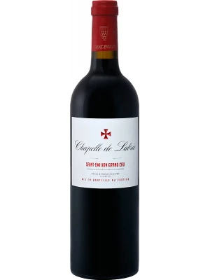 Вино Chateau Croix de Labrie, Chapelle de Labrie, Saint-Emilion Grand Cru AOC 2015, 0.75 л