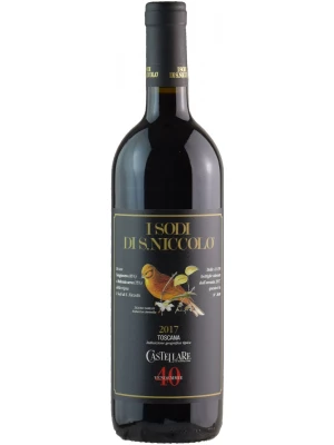 Вино Castellare di Castellina, I Sodi di San Niccolo, Toscana IGT 2017, 0.75 л