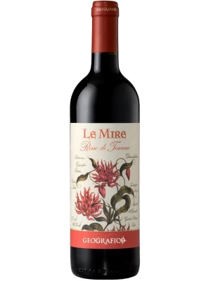 Вино Geografico, Le Mire Rosso, Toscana IGT 2014, 0.75 л