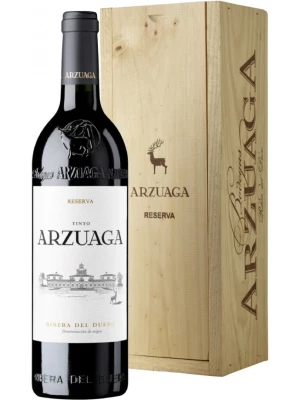 Вино Arzuaga Reserva, Ribera del Duero DO, wooden box 2019, 1.5 л