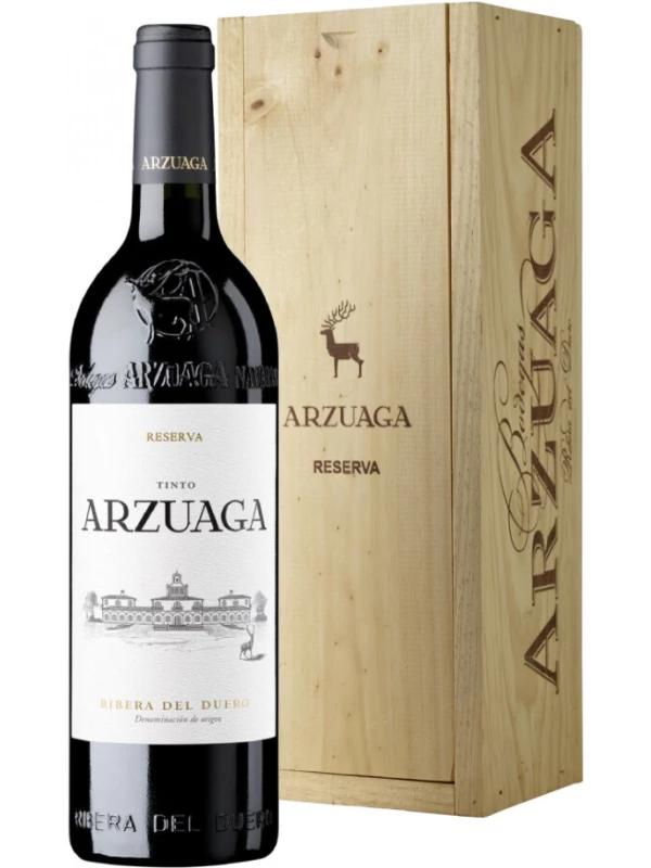 Arzuaga Reserva, Ribera del Duero DO, wooden box