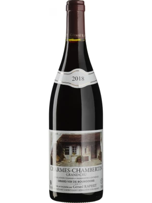 Вино Gerard Raphet, Charmes-Chambertin Grand Cru AOC 2018, 0.75 л