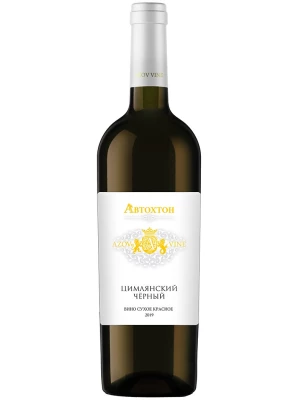 Вино Азов Вайн, Автохтон Цимлянский черный 2019, 0.75 л