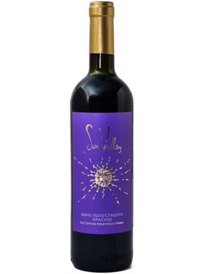 Вино Sun Valley Red Semi-Sweet 0.75 л
