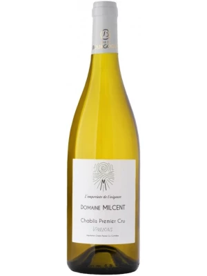 Вино Domaine Milcent, Chablis Premier Cru Vaillons AOC 2021, 0.75 л