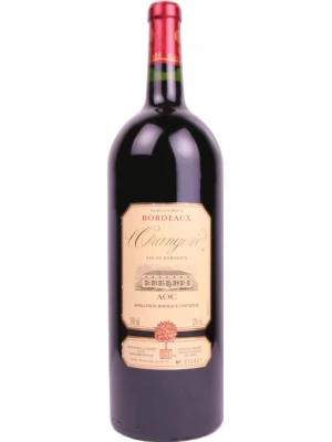Вино Chateau de l'Orangerie, Bordeaux Rouge AOC 2018, 1.5 л