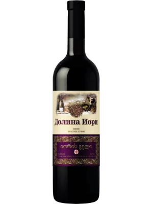 Вино Долина Иори Красное Сухое 0.75 л