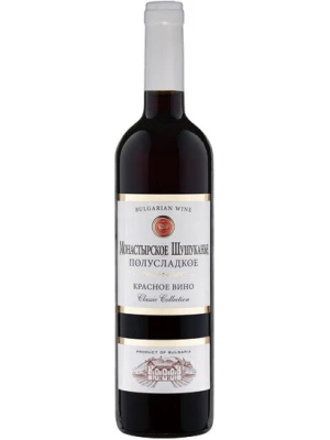 Вино Vinprom Rousse, Classic Collection Monastyrskoe Shushukane Semi-Sweet 0.75 л