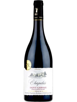 Вино Chapelas, Saint-Gervais Cotes du Rhone Villages AOP 0.75 л
