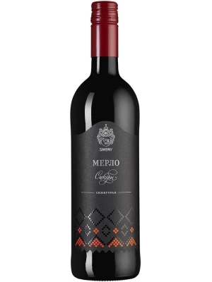 Вино Имение Сикоры, Мерло Сикоры 2018, 0.75 л