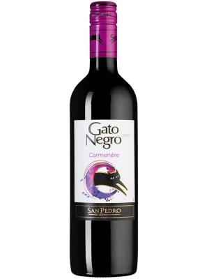 Вино Gato Negro Carmenere 2021, 0.75 л