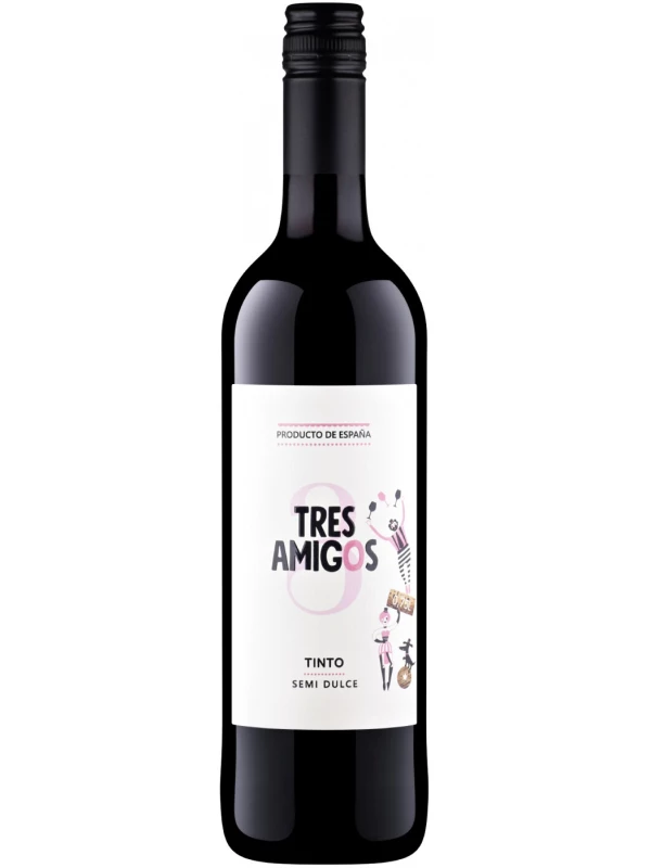 Tres Amigos Tinto Semi Dulce