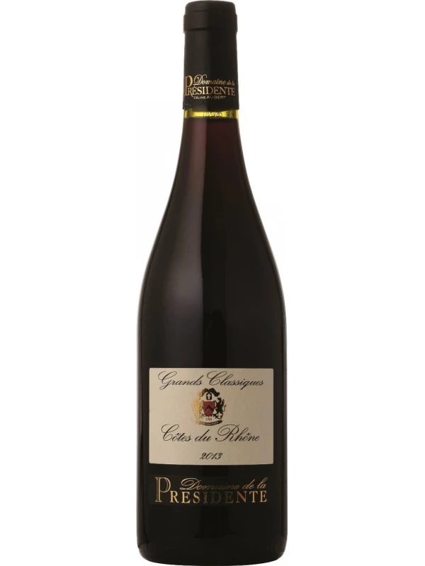 Domaine de la Presidente, Grands Classique Rouge, Cotes du Rhone AOC