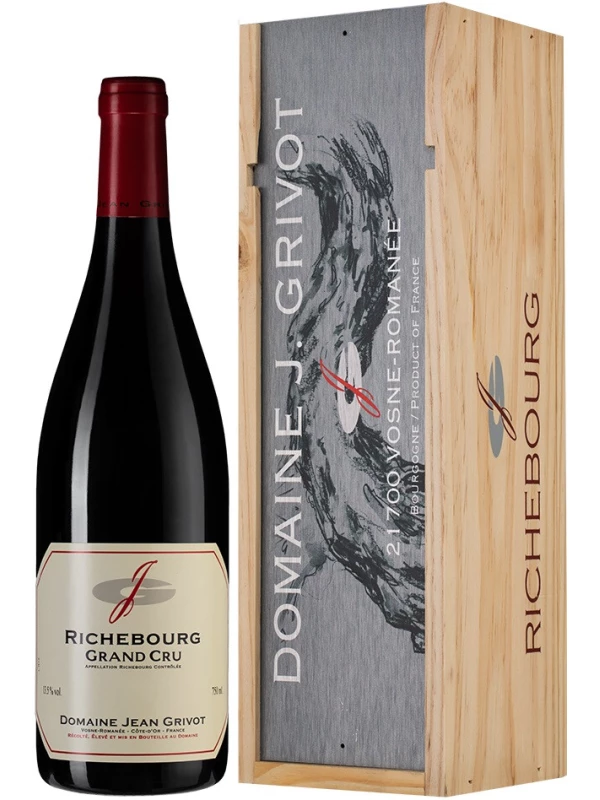 Domaine Jean Grivot, Richebourg Grand Cru AOC, wooden box