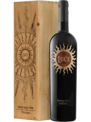 Вино Luce, wooden box 2020, 0.75 л