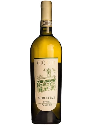 Вино Ciu Ciu, Merlettaie Pecorino, Offida DOCG 2016, 0.75 л