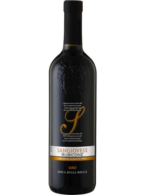 Вино Contri Spumanti, Duca della Rocca Sangiovese, Rubicone IGT 2020, 0.75 л