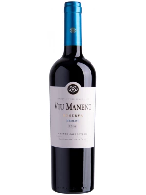 Вино Viu Manent, Estate Collection Reserva Merlot 2014, 0.75 л