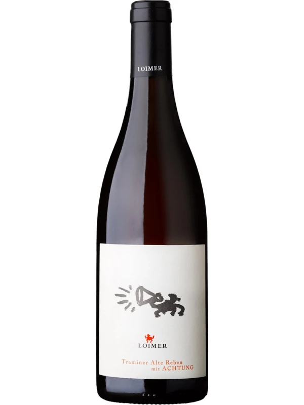Loimer, Traminer Alte Reben mit ACHTUNG