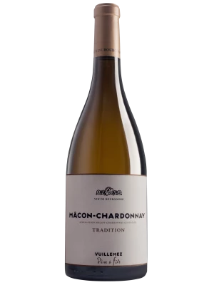 Вино Vuillemez Pere et Fils, Macon-Chardonnay Tradition 2022, 0.75 л