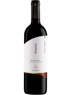 Вино Le Stadere, Anaini Pugnitello, Maremma Toscana DOC 2021, 0.75 л