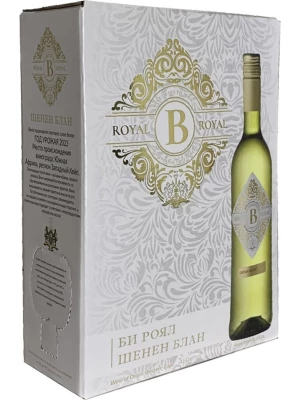 Вино Bayede, B Royal Chenin Blanc, bag-in-box 3 л