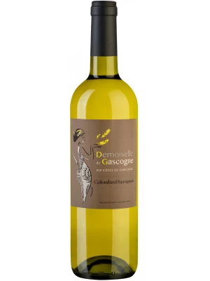 Вино Domain de Menard, Demoiselle de Gascogne Colombard-Sauvignon, Cotes de Gascogne IGP 2018, 0.75 л