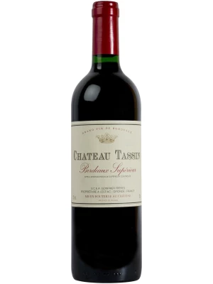 Вино Sichel, Chateau Tassin, Bordeaux Superieur AOC 2016, 0.75 л