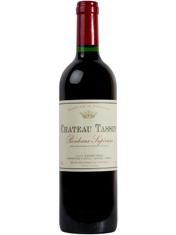 Sichel, Chateau Tassin, Bordeaux Superieur AOC
