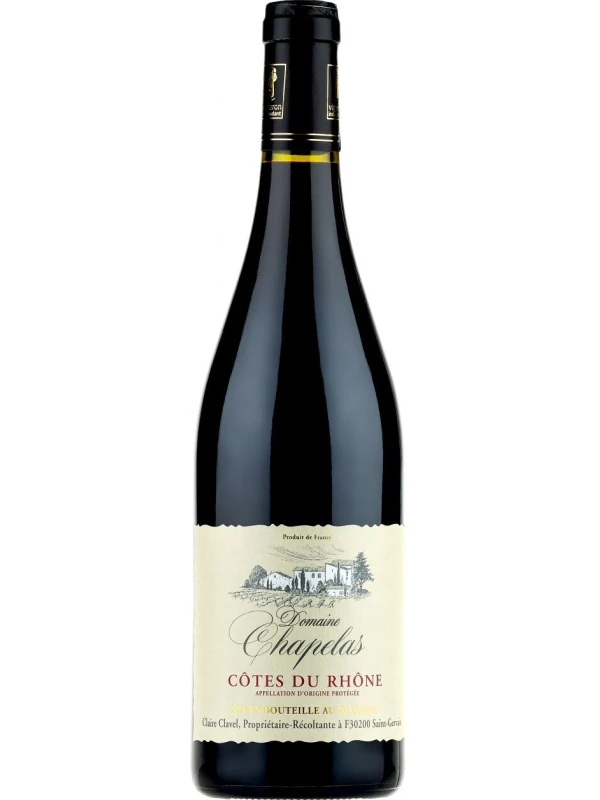 Domaine Chapelas, Cotes du Rhone AOP Rouge