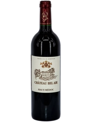 Вино Chateau Bel-Air, Haut-Medoc AOC 2016, 0.75 л
