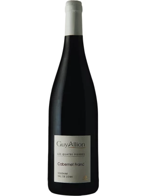 Вино Guy Allion, Le Quatre Pierres Cabernet Franc, Touraine AOC 2018, 0.75 л