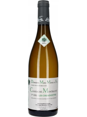 Вино Domaine Marc Morey & Fils, Chassagne-Montrachet 1er Cru Les Chenevottes AOC 2021, 0.75 л