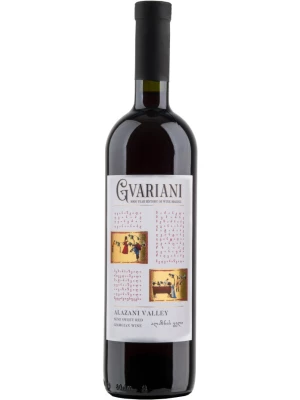 Вино Gvariani Alazani Valley Red Semi-Sweet 2022, 0.75 л
