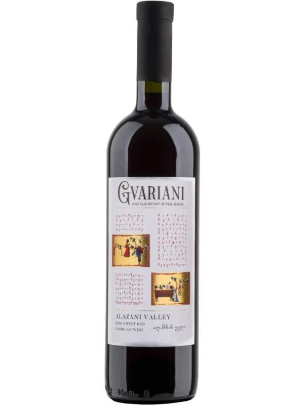 Gvariani Alazani Valley Red Semi-Sweet