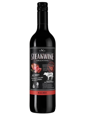 Вино Steakwine Malbec (Black Label) 2019, 0.75 л