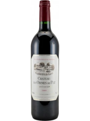 Вино Chateau les Ormes de Pez Saint-Estephe AOC 2000, 0.75 л